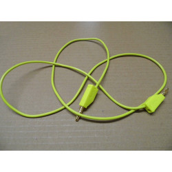 Lot x2: câble cordon jaune...