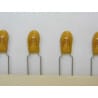 Lot de 8 - condo condensateur tantale goutte 6.8µF 6.8uF 6.8MF 35V pas 5.08mm