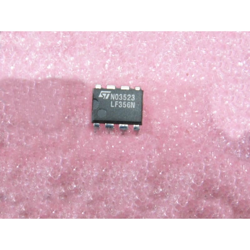 Lot de 2 : ci LF 356 N ~ ic LF356N ~ 20MHz wide bandwidth single J-FET operational amplifier ~ DIL8 (PLA016)