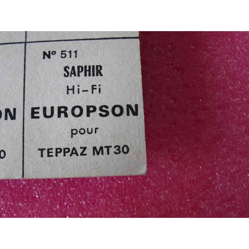 Saphir/diamant/pointe de lecture Teppaz MT 26
