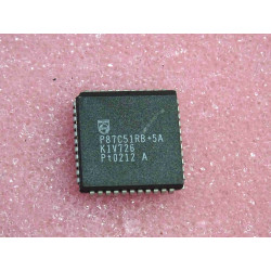 ci P 87C51 RB+5A ~ ic P87C51RB+5A ~ 8-bit microcontroller 16Kx8 OTPROM 16MHz ~ PLCC44 SOT187-2 philips