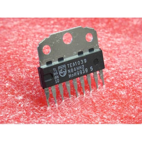 ic TEA1039 ~ ci TEA 1039 Philips Original ~ Control circuit for switched-mode power supply ~ SIL9 (CI66)