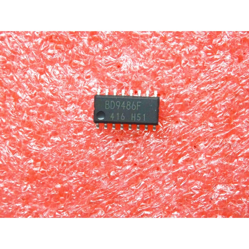 ci cms BD 9486 F ~ ic smd BD9486F ~ 1ch Boost up type White LED Driver for large LCD ~ boîtier SOP-16 , ROHM Semiconductor