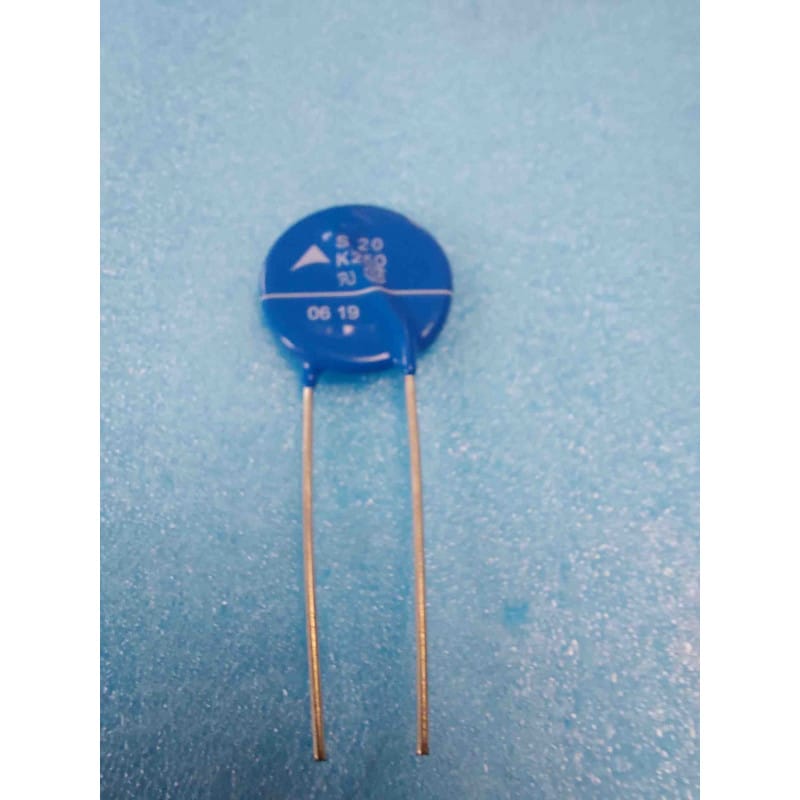 Lot de 4p VDR VARISTOR VARISTANCE GEMOV GMOV 250V S20K250 diam: 21mm SIEMENS (G3A)