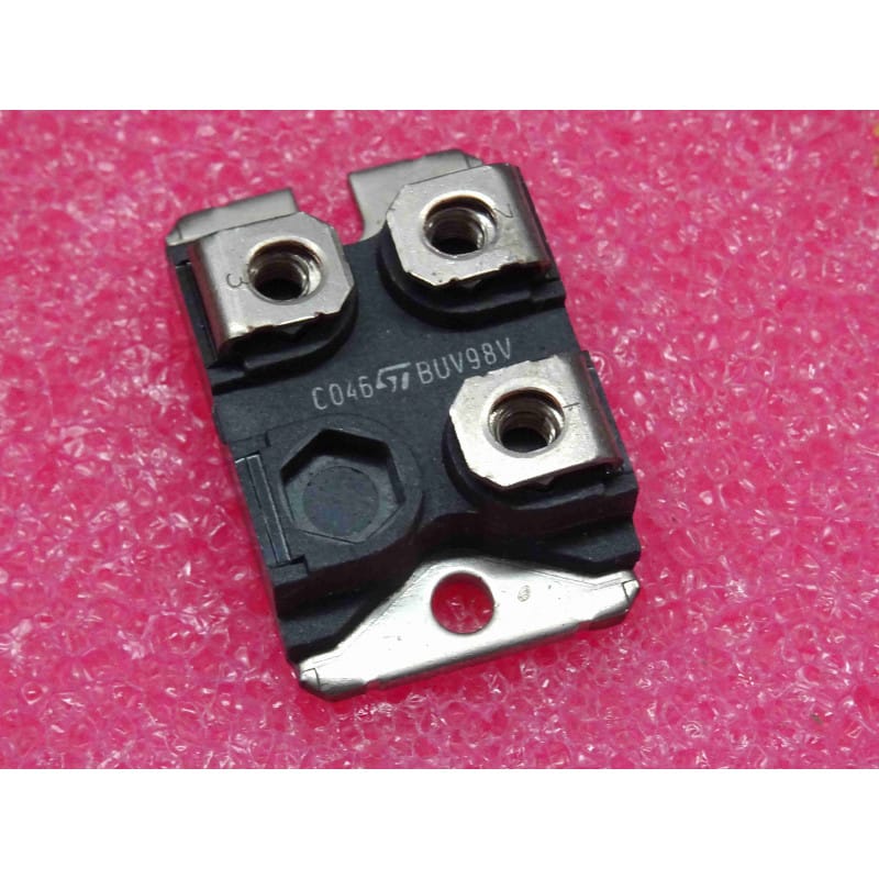 transistor BUV 98 V ~ BUV98V ~ NPN power module ~ Uce 450V , Ic 30A , 150W , Hfe 9 @ Ic 24A Uce 5V pulse 300µs (L9A)