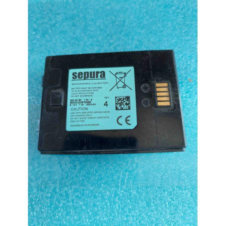 Accumulateur Sepura Li-ion Battery 300-00160 9.1Wh 7.4V 1230mAh Occasion testé OK