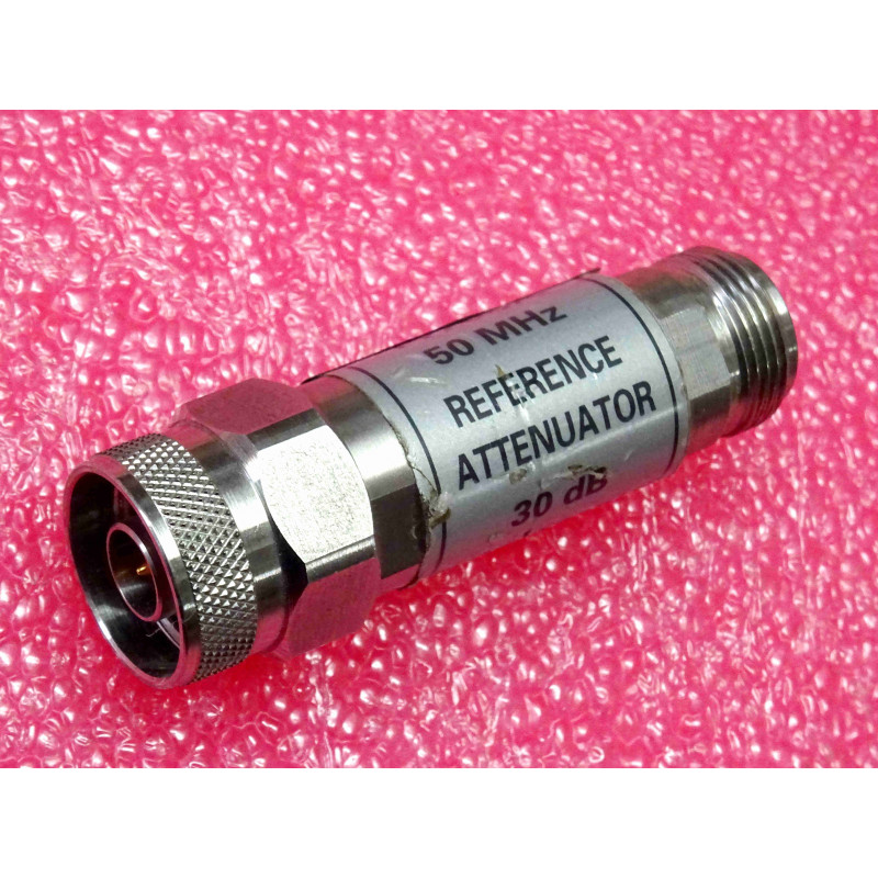 agilent HP 11708A ~ Attenuator Pad (factory set to 30dB at 50MHz) fiches N mâle-femelle (K9A)