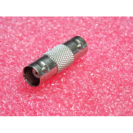 BNC Jack to BNC Jack Adapter , 50 Ohm , Straight (4E3)
