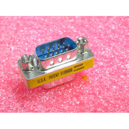 changeur de genre SUB-D HD 15-pin VGA mâle-mâle (K2A)