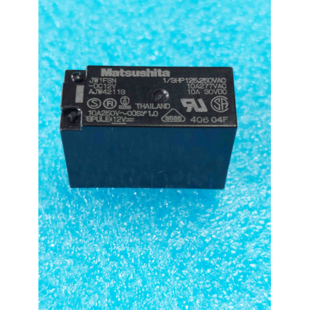 Relais Matsushita JW1FSN-DC12V 10A 250Vac ( 5R11 )