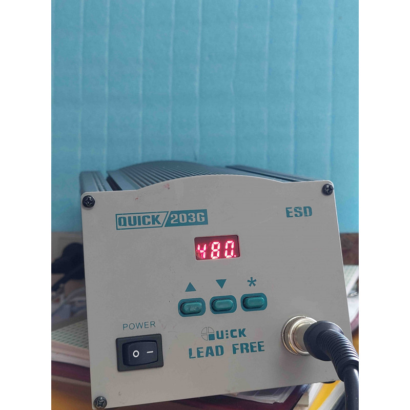 Station de Soudage sans le Fer à Souder Quick 203G Occasion Testé OK  ( P9 )