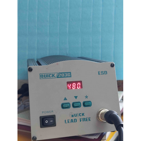 Station de Soudage sans le Fer à Souder Quick 203G Occasion Testé OK ( P9 )