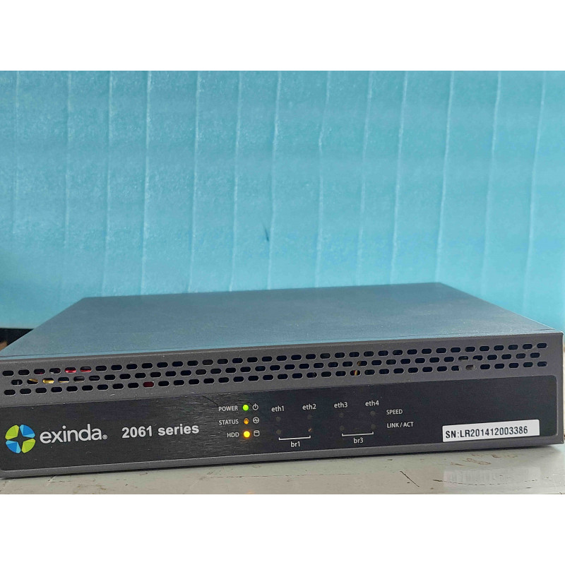 EXINDA 2061 Version: 1.1A + Alimentation non origine testé OK en Tension  ( P2 )