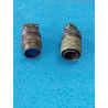Jeu de 2 Connecteurs Circulaires 12p Male & Femelle à Verrouillage Sorelem (2U1)