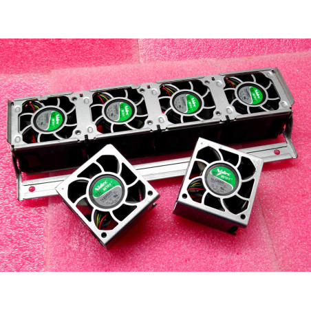 Lot de 6 ventilateurs Nidec TA225DC model B35441-94 12Vdc 1.5A ~ 60x60x40mm (provient d'un serveur proliant DL385G2) [3C]