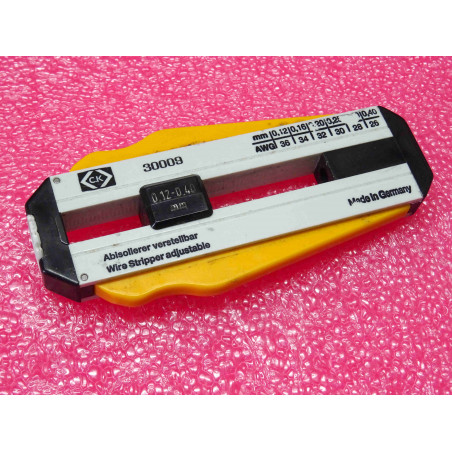 pince à dénuder réglable ~ wire stripper adjustable C.K 30009 ~ AWG36 à AWG26 ~ 0.12mm à 0.4mm [4D]