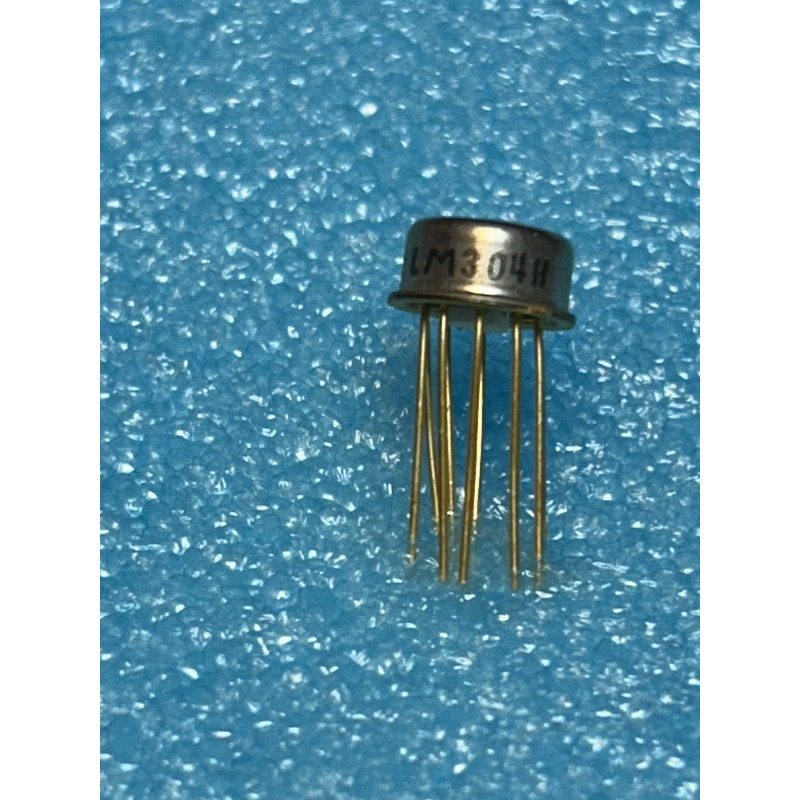 ci LM 304 H ~ ic LM304H ~ Negative Regulator ~ metal Can 10-Pin