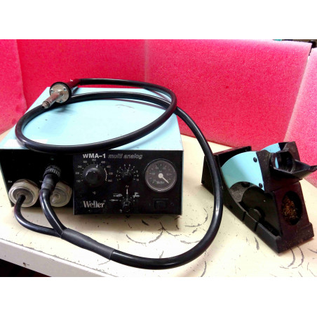 station à air chaud weller WMA-1 + support + fer à air chaud HAP1 avec buse (L19)