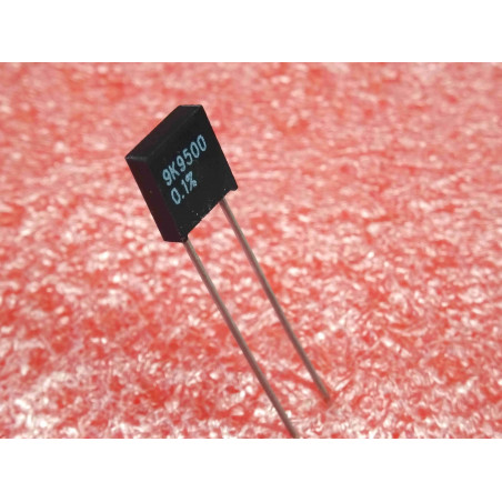 Lot de 2: résistance de précision 9k95 9.95k-ohm 0.1% RS92N