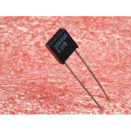 Lot de 3: résistance de précision 20k-ohm 0.01% RS92N