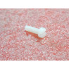 Lot de 50: vis isolante nylon M3x10mm tête cylindrique fente~polyamide PA6.6 entièrement filetée bossard 1401203 BN1061 DIN84A