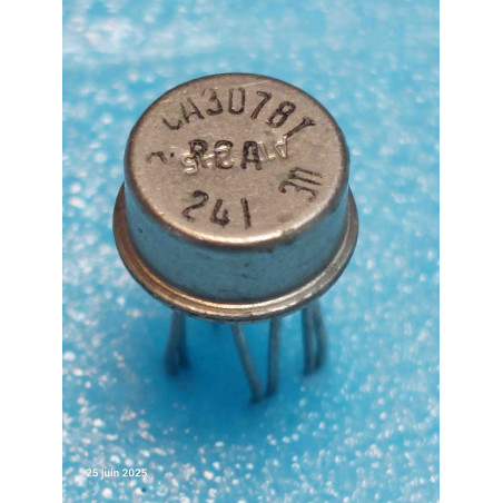 ci CA3078T ~ ic CA3078 T Boîtier Métal RCA New Old Stock