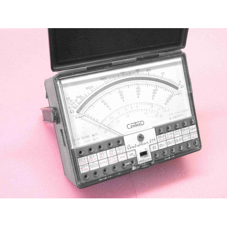 multimètre vintage centrad contrôleur 819 ~ non fonctionnel,  pour pièces (L3)