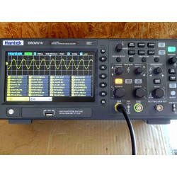 oscilloscope hantek DSO2C15 ~ 2-channel digital storage oscilloscope 150MHz (800x480) + sonde (N11)