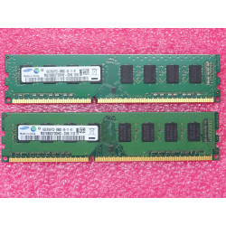Lot de 2 barettes de RAM de...