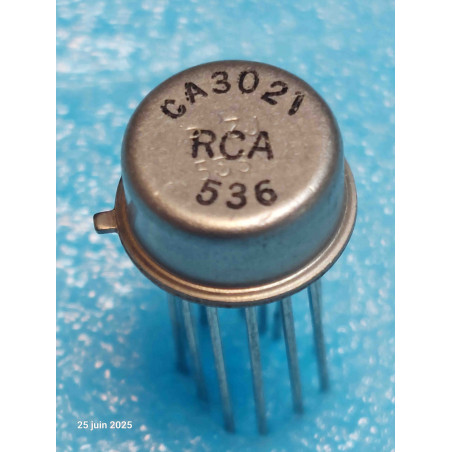 ci CA3021 ~ ic CA3021 boîtier TO99 RCA New Old Stock