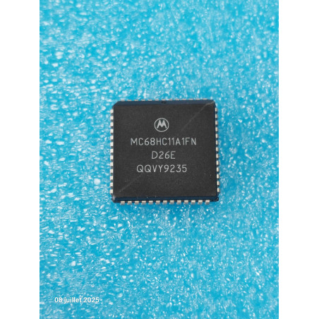 ci MC 68HC11 A1FN ~ ic MC68HC11A1FN ~ PLCC 52-Pin ~ microcontroller unit