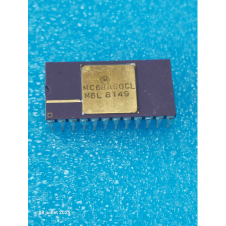 ci MC68A50CL ~ ic MC 68A50 CL ~ boîtier dip24 Céramique New Old Stock (PLA044)