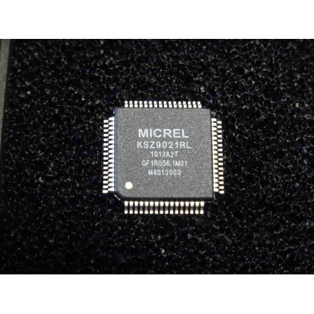 ci CMS Micrel Semiconductor KSZ 9021 RL ~ SMD KSZ9021RL 1port 10/100/1000Base-T gigabit ethernet transceiver,RGMII support(4B2)