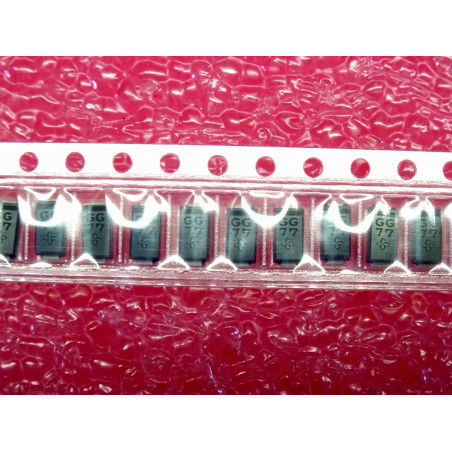 Lot de 5: diode CMS GF1G (marked GG) ~ SMD passivated rectifier ~ If 1A , Vrrm 400V ~ general semiconductor (4B6)