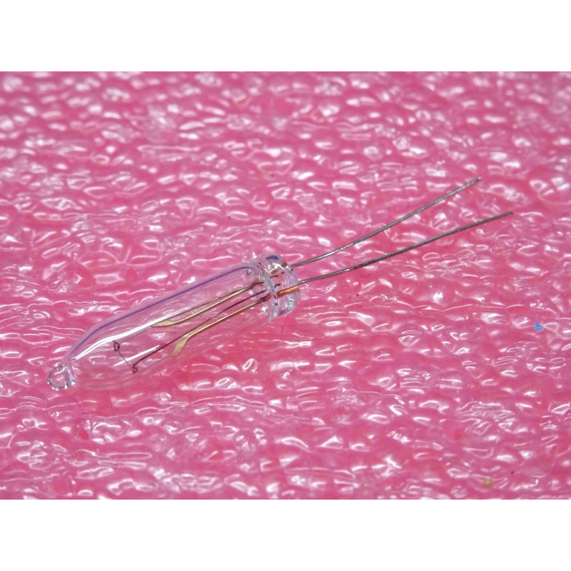 Lot de 2: lampe ampoule luciole cadran 24V 40mA 0.04A ~ Ø5x20mm