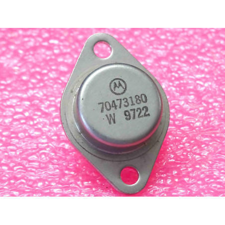 transistor motorola 70473180 (remplace SJ-8333 , do not mix) ~ PNP 180V output 3A ~ boîtier TO-3 (4L6)