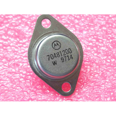 transistor motorola 70481200 (remplace SJ-4096 , do not mix) ~ NPN 200V driver 1A ~ boîtier TO-3 (4L6)