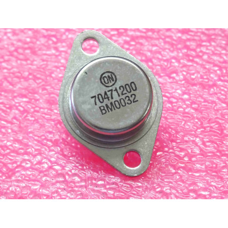 transistor "ON semiconductors" 70471200 (remplace SJ-4097 , do not mix) ~ PNP 200V driver 1A ~ boîtier TO-3 (4L6)