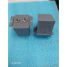 2 Condensateurs à bain d'huile Papier Huilé 10µF 10MF 600v / 400v Sic Safco