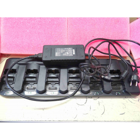 chargeur batterie 6alvéoles(poste avec batterie+batterie seule)sepura 300-00384 STP8000 series pour batteries sepura Li-Polymer