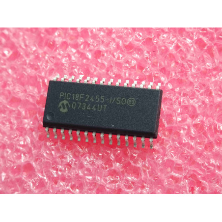 ci CMS PIC 18F2455 -I / SO ~ic SMD PIC18F2455-I/SO high performance,enhanced flash,USB microcontroller,nanoWatt technology(4B2)