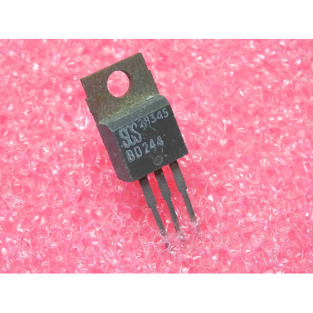 Lot de 3:transistor BD 244 BD244 epitaxial PNP(complement NPN BD243)u:-45V i:-6A medium power linear & switch application (5P1)