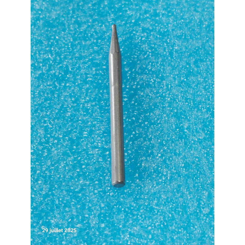 Panne Weller pour Fer 25W 1.2mm Panne pleine diam: 3.5mm par 50mm T0054320699