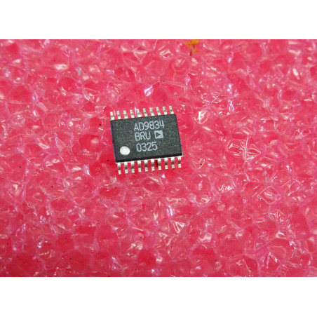 ci CMS AD 9834 BRU ~ ic SMD AD9834BRU ~ 20 mW power, 2.3V to 5.5V, 75MHz complete DDS