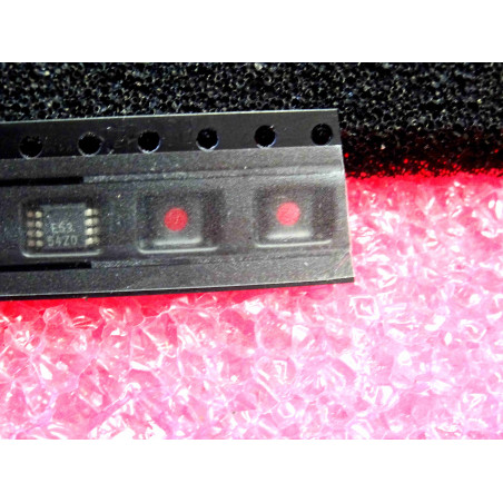 ci CMS OPA 2353 EA ~ ic SMD OPA2353EA (marked E53) ~ dual CMOS operational amplifier , wide bandwidth 44MHz (4B2)