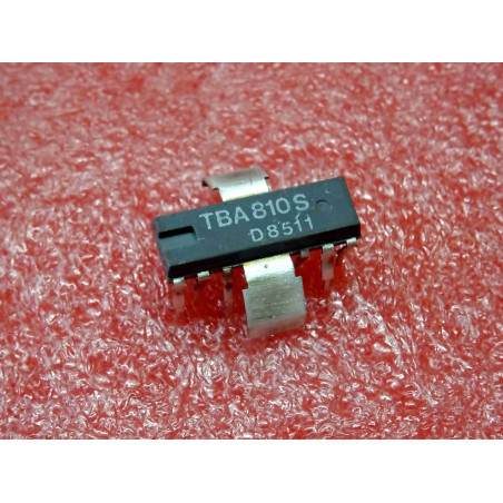 ci TBA 810 S ~ ic TBA810S ~ 7W audio amplifier ~ monolithic ic, 12-pin