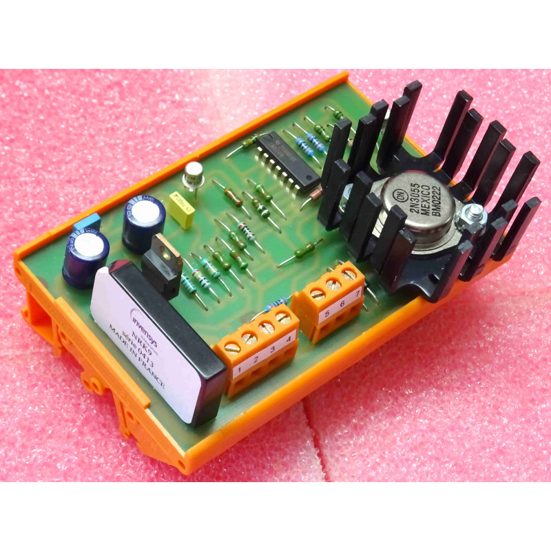 invensys NRK9 série 0413 ~ convertit signal 0-10V→0-20V pour vanne 40VA ~ clipsable rail DIN 35mm (sans alimentation)[L12A]