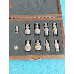 Coffret Bois HP 11856A 75 ohms type BNC Accessory Kit Hewlett Packard  ( O20 )