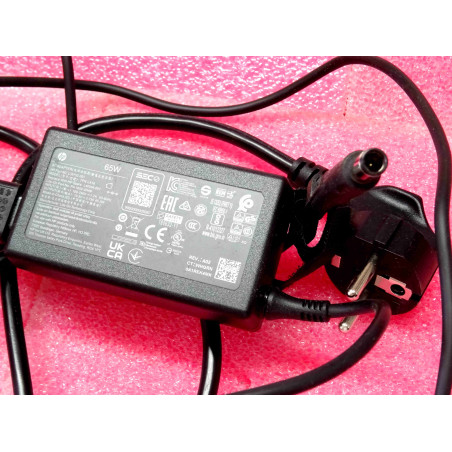 alimentation hewlett packard TPN-LA16 ~ input 100Vac-240Vac 1.7A 50-60Hz , output +19.5Vdc 3.33A 65W (N3A)
