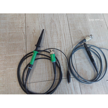 Lot de 2 Sondes Oscilloscopes x1 x10 dont 1p GTP250A-2 Testé OK, Occasion ( N17 )